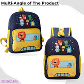 Kindergarten Cute Cartoon Kids School Bag for Boys and Girls (Yellow)